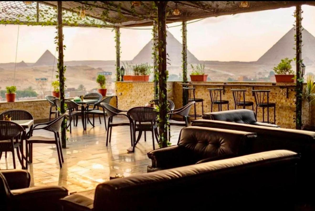Topaz Pyramids View Inn Kafret el-Gabal Exteriör bild
